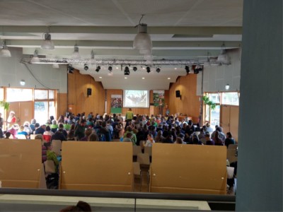 Ein voll besetztes Auditorium